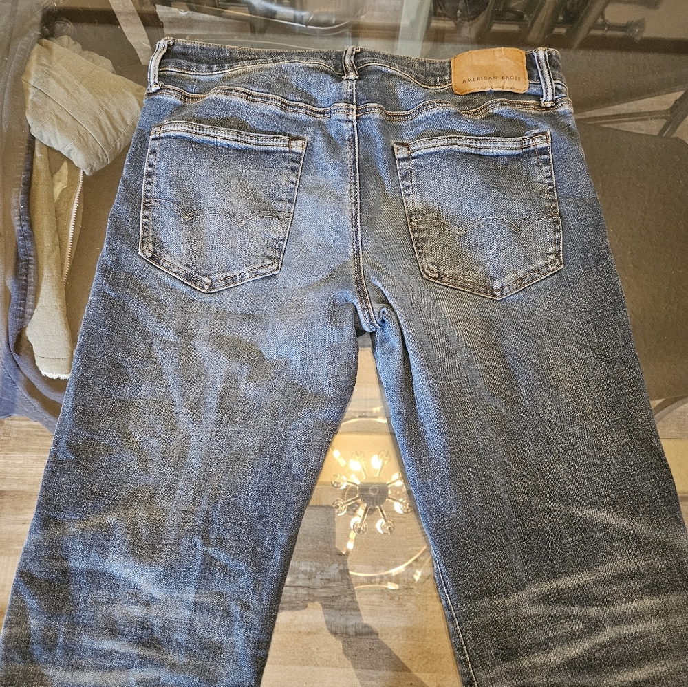 American Eagle air flex mens Boot cut jeans 33x34